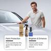 Hikmarion Car Ceramic Coating Kit - Hydrophobic, Stain-Resistant Paint Protection and Polishing Care.