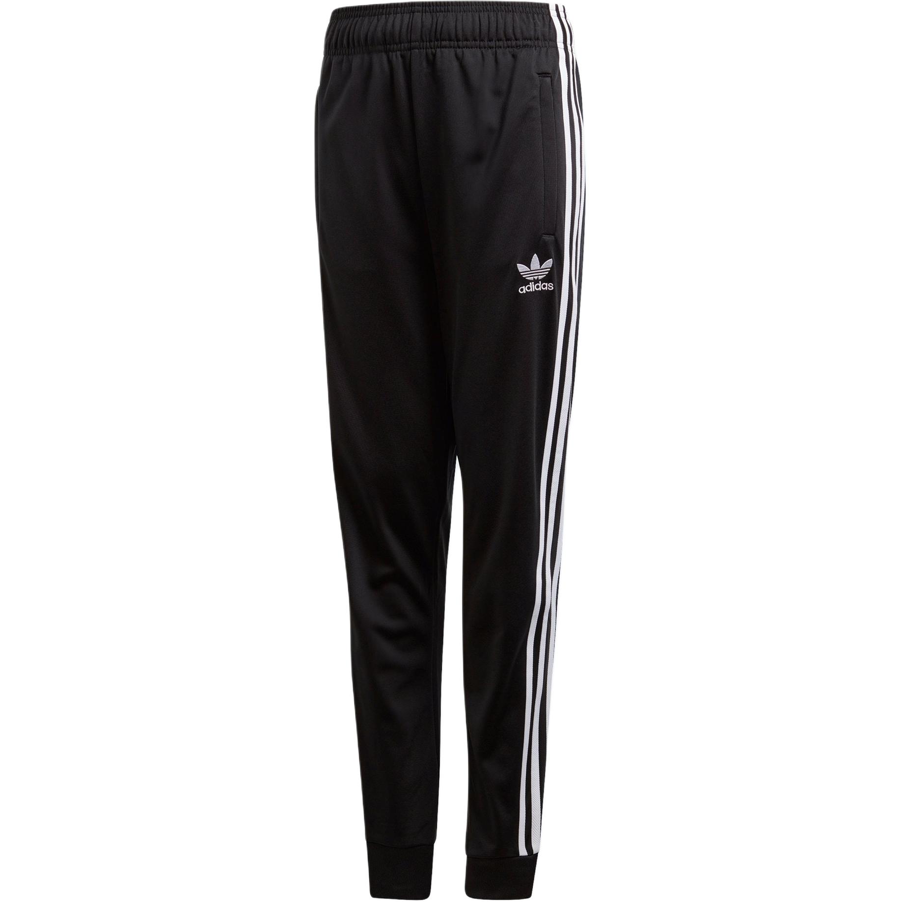Adidas Originals SST Full Length Pants Black/White Teenagers GE1997 164