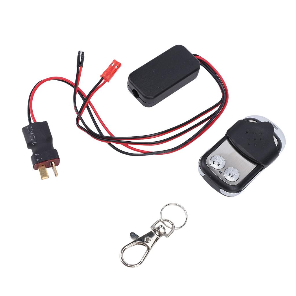 RC Wireless Winch Remote Controller and Receiver Replacement Kit for 1 10 Scale RC Model Vehicle Crawler Car