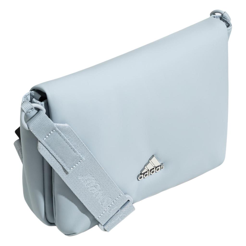 New Adidas Recycled Material Crossbody Bag Shoulder Bag Women's Light Blue IX7969