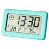 Electronic Clock Featuring Large LCD Display and Accurate Temperature Humidity Meter Sensor