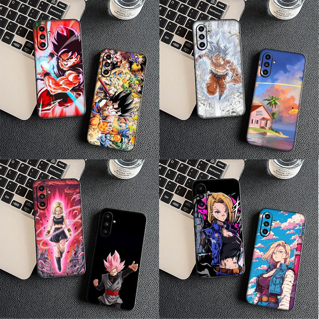 Android 18 Dragons Gokus Balls for Motorola Moto G86 G57 G67 G54 G24 G15 Power G13 G14 G34 G35 G45 G60 G53 G55 G64 G75 G72 Case