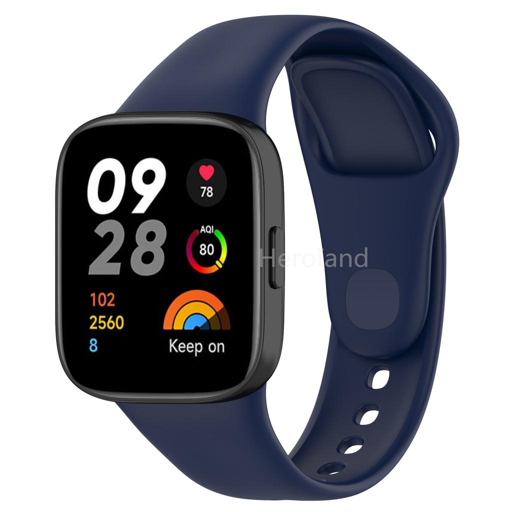 Brățară de ceas din silicon la modă pentru Redmi Watch 3 SmartWatch, curea, brățări pentru Redmi Watch3, curea, accesorii