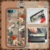Elderly lady Kickstand Phone Case For Itel A25/A35/A25 Pro Lanyard Anti-knock Silicone Fashion Anti-dust Wristband Ring