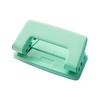 Dual-Hole Puncher Non-slip Handle Portable Hole Punch Tool Effortless Punching 10 Sheets Capacity for DIY Binder Albums