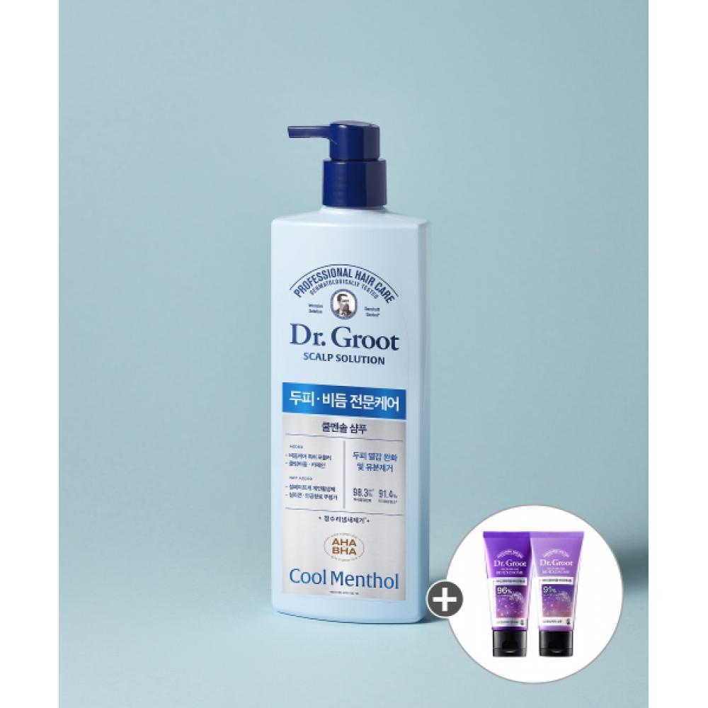 Dr.groot Scalp Solution Coolmenthol Shampoo 700ml NONE