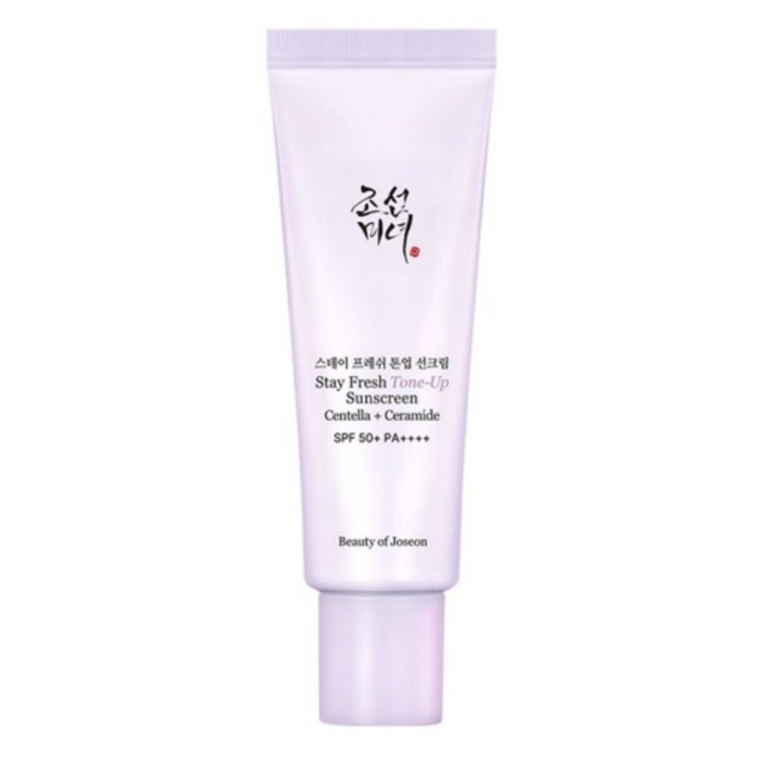 Stay Fresh Tone Up Sunscreen Purple SPF50+ PA++++