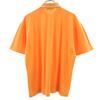Salvatore Ferragamo Made In Italy Short Sleeve Polo Shirt XL Orange Men's Used