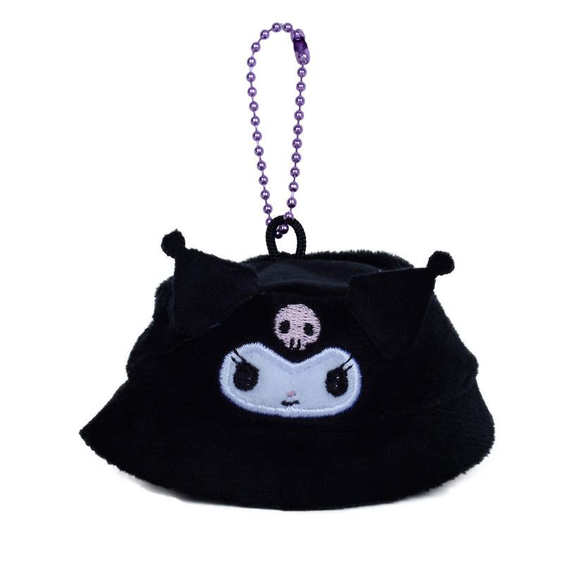 Sanrio Characters Plush Doll Headband Hat Pendant With Soft Short Plush For Kids And Collectors Kuromi