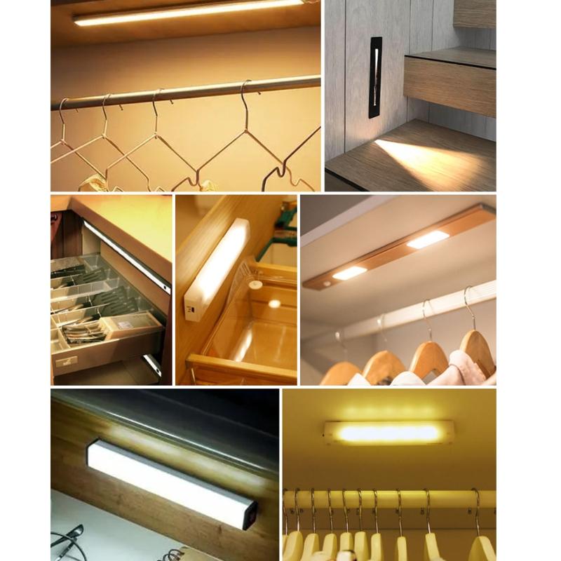 12V 60W LED Bevegelsessensor Håndbølgedimmer Skap LED Strip Lights ?Berøringsbryter PIR Infrarød bevegelsessensorbryter