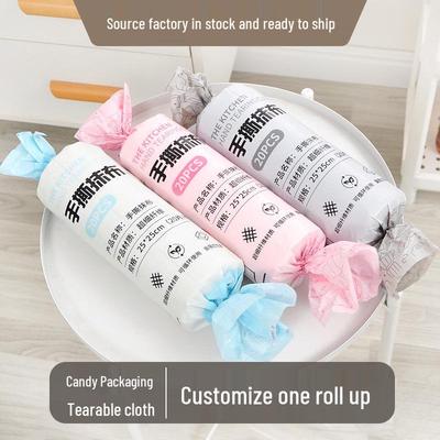 Tearable Multifunctional Microfiber Dishcloth for Kitchen Cleaning