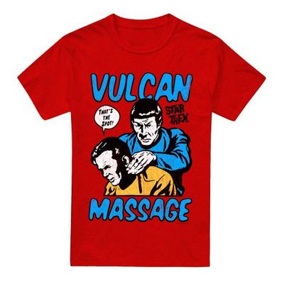 STAR TREK Unisex Adult Massage T-Shirt