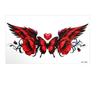 3D Texture Floral Body Art Sticker Crown Cross Wing Temporary Tattoo Instant Decals  Music Festival