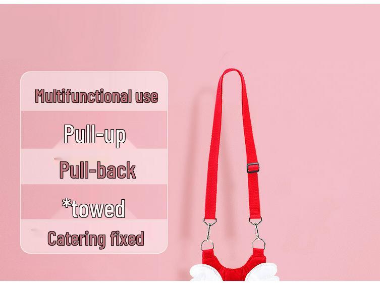 Children's Anti-Lost Backpack with Safety Harness and Walking Leash