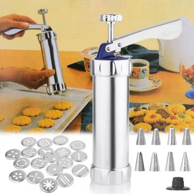 Mehrzweck-Kekspresse-Set Einfache Bedienung Spritzgebäck-Hersteller-Set DIY-Keksherstellung