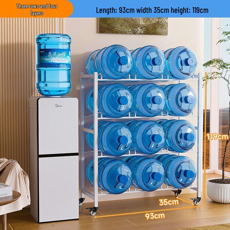 Heavy-Duty Bottled Water Storage Rack