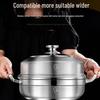 Yunshuang 304 Stainless Steel Steamer & Soup Pot