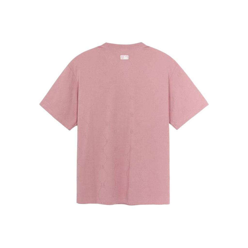 MLB New York Yankees SS25 Loose Fit Crew Neck Versatile Short Sleeve T-Shirt Unisex Tops 3ATSM0154-50PKL