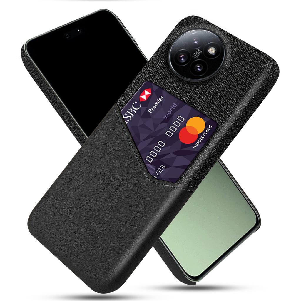 For Xiaomi Civi 4 Pro 5G/14 Civi 5G Case Leather+PC Cloth Texture Phone Cover with Card Slot