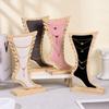 Foot Shaped Necklace Display Stand Creative Jewelry Hanging Stand  Desktop Use