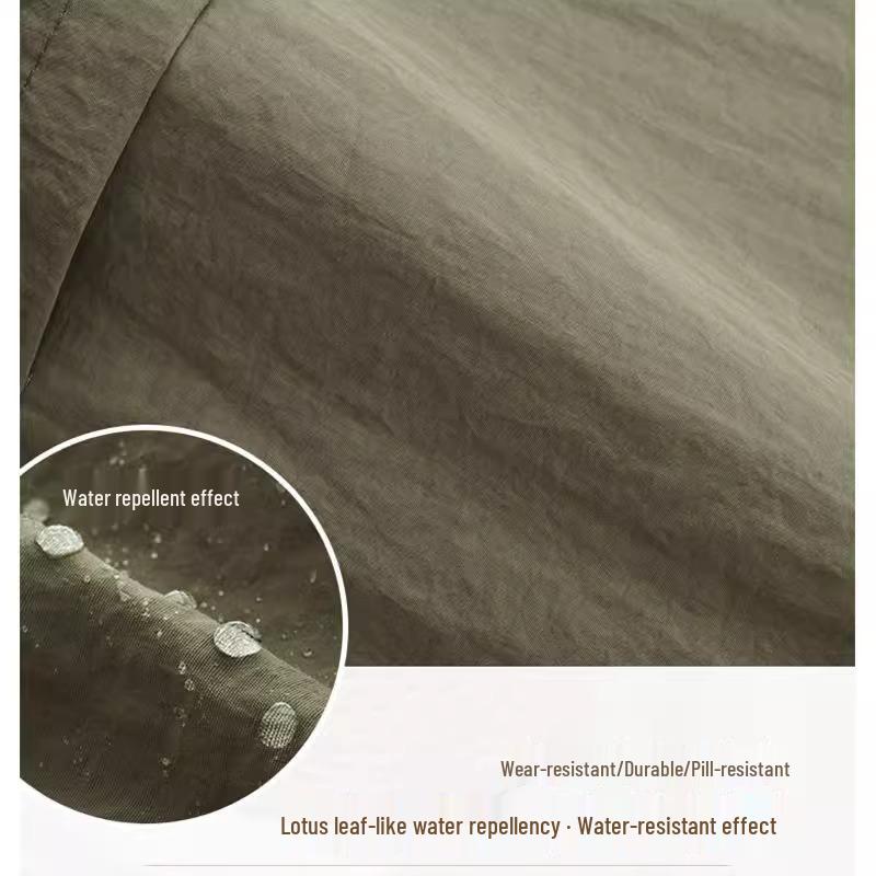 Unisex Japanese Water-Repellent Work Apron for Kitchen, Home, and Cafe