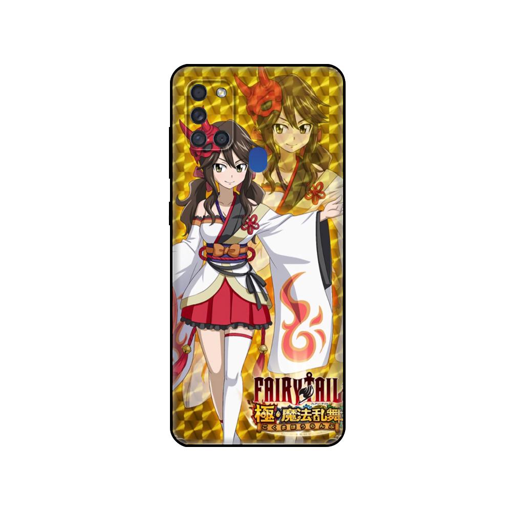 

Черный чехол из ТПУ для Samsung Galaxy A50 50S A30S A10 A01 A11 A21S A31 A41 A51 A71 M21 M30S S10 LITE японского аниме Fairy Tail Samsung A01