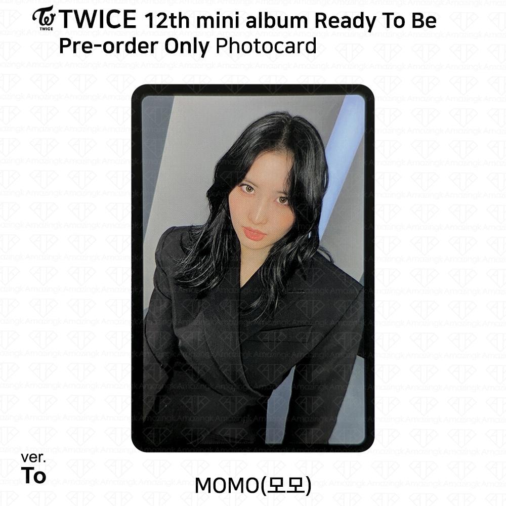 Twice 12th Mini Album Ready To Be Photocard Message Card Poster Postcard Momo