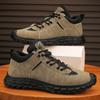 Outdoor Casual Men'S Shoes Soft Sole Lace-Up Men'S Martin Boots Tooling Leather Shoes Men