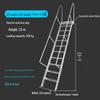 1.5M Single-Column Aluminum Alloy Loft Ladder