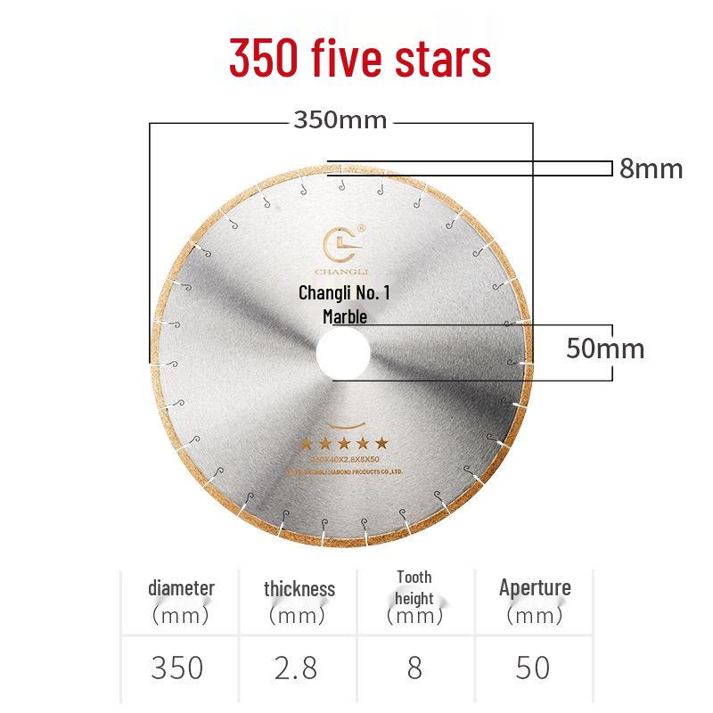 Infrared Bridge Saw Blade for Marble and Quartz Cutting
