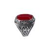 Men's Women's Lover Vintage Carved Geometric Resin Alloy Party Jewelry Ring