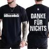 2026 Καυτό Νέο Danke Für Nichts Böhse Onkelz T-shirt Vintage Γυναικείο Ανδρικό 100% Βαμβακερό T-shirt Casual Τάση Oversize Y2k