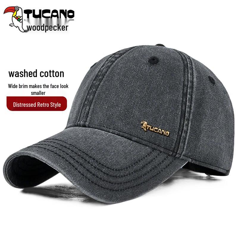 TUCANO Unisex Outdoor Sun Protection Baseball Cap One Size чёрный