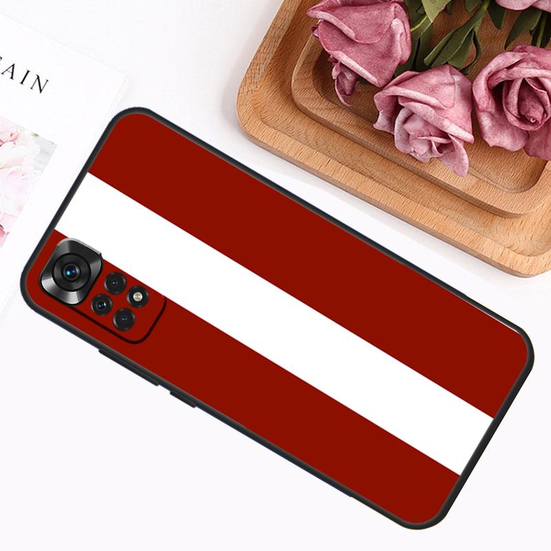 Latvia Flag Case For Xiaomi Redmi Note 14 Pro 13 12 11 9 10 9S 10S 11S 12S Redmi 14C 13C 10C 12C Cover