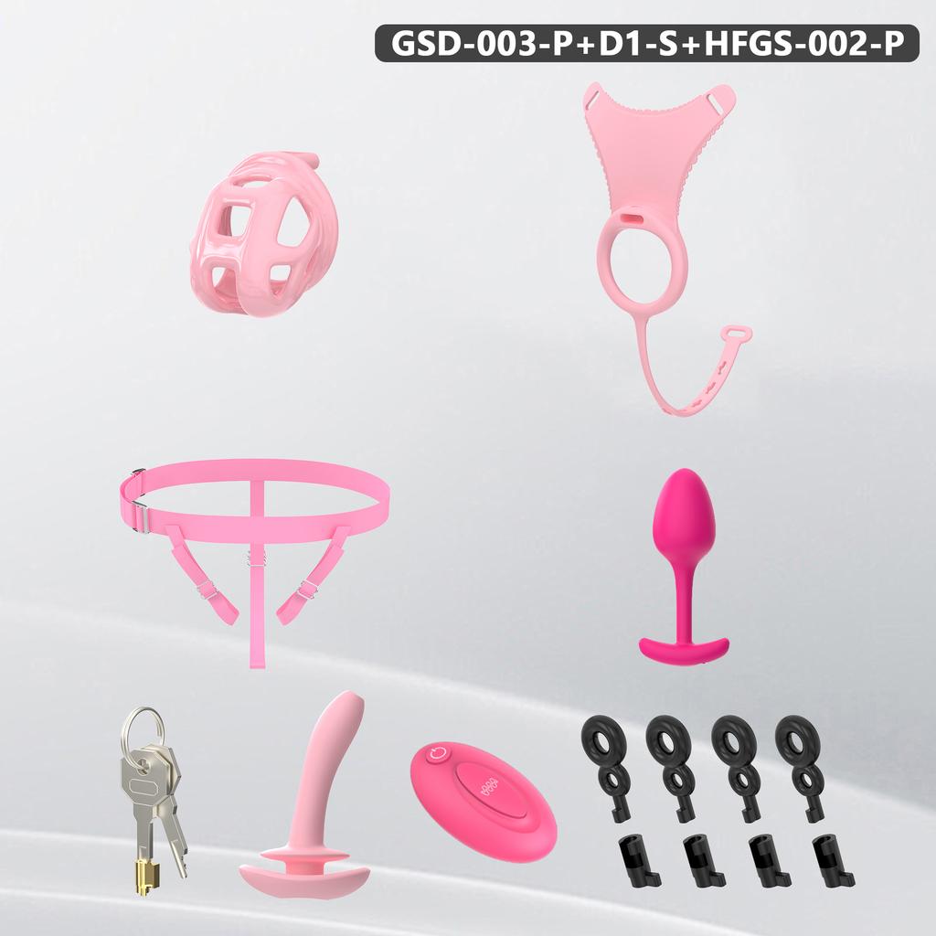 New Silicone Chastity Cage Sissy CB Lock Penis Cage Urethral Chastity Device Lower Body Restraint BDSM Training Adult Sex Toys