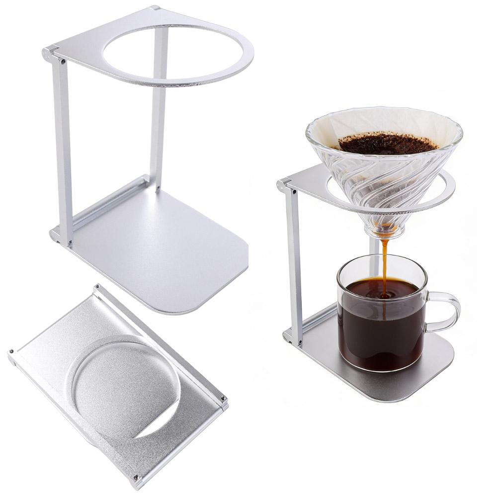 Lightweight Espresso Machine Bracket Foldable Pour Over Dripper Stand Coffee Dripper Rack  Camping