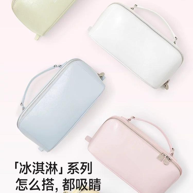 Women's makeup organizer bag2026New portable, large-capacity, compartmentalized makeup bag, travel toiletry bag, and cosmetic organizer