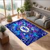 Tappeto in Flanella Stampato Chelsea FC Antiscivolo Morbido Poliestere Tappeto per Pavimento Tappetino Decorativo da Interno per Camera da Letto Soggiorno Divano Sala Giochi Decorazione Casa
