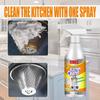 60ml Grease Cleaner Household Cleaning Tools Multipurpose Foam Cleaner Spray Stain Remover Kitchen Accessories for Grills Ovens