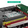 PCIE x16 PCIE Riser-Karte Vielseitige Grafikkarte-Erweiterung GPU-Riser PC-Gehäuse-Konfiguration