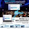 HDMI Wireless Transmitter and Receiver Extender 1080P 50M 2.4G 5G Type-C Wireless TX and RX for Mirroring HD Wireless Extender