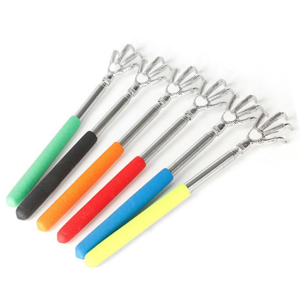 Pdtoweb Stainless Steel Eagle Claw Back Scratcher Extendable Massage Telescopic