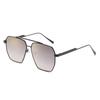 Double beam sunglasses, new hot multi-deformation glasses, fashionable reflective sunglasses for women