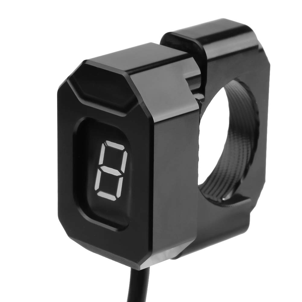 Motorcycle Gear Indicator Holder, fit 22mm-28.6mm Keenso Universal Speed Gear Display Indicator Holder Bracket