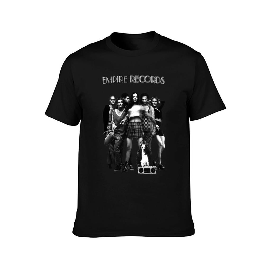 KOLITY Empire Records Cult 90s Comedy Movie Fan Funny Black T Shirt Black