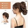 Womens Claw Clip Ponytail Wig Short Curly Fluffy Natural High Crown Hairpiece