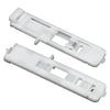 Multifunctional 4423 Buttonhole Foot Suitable for Household Sewing Machines Effortless Operation White Plastic Design