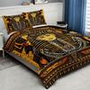 Ancient Egyptian Art Duvet Set Soft and Breathable Digital Printing Bedding Set