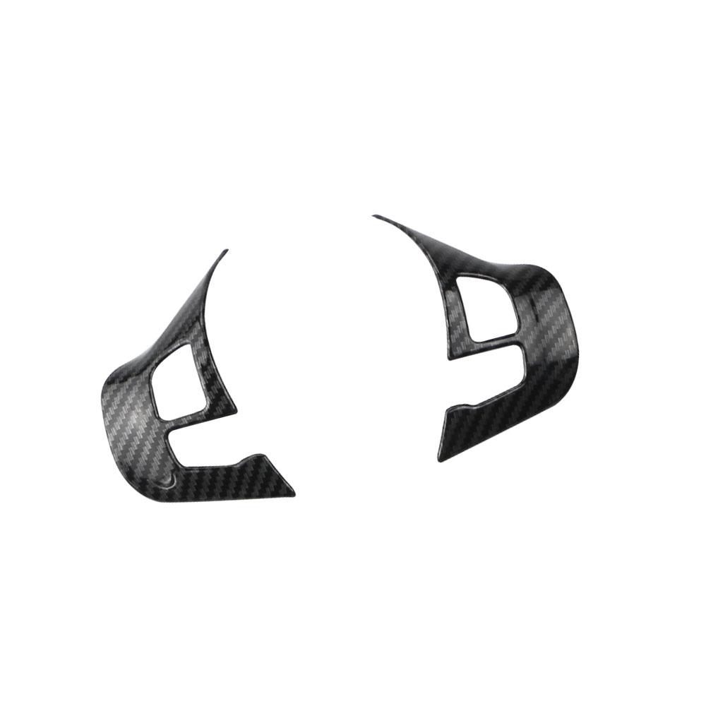 Car Styling ABS Chrome Steering Wheel Protection Trim Sticker for Peugeot 208 2008 GTI 2014 - 2017 Stickers Accessories