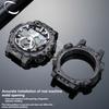For Casio G-SHOCK GST-B200 GST B200 Watch Inner Case Modification and Upgrading Accessories Replacing Case Shell Bezel Black